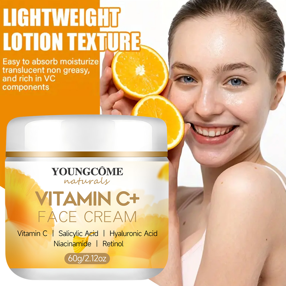 Skincare Glad2Glow - YOUNGCOMEN 비타민 C 페이스 크림 레티놀