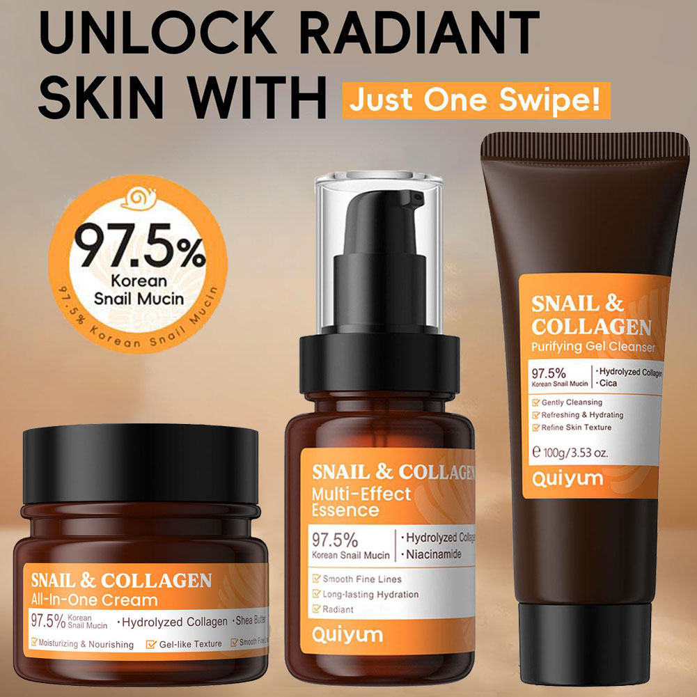 Snail Mucin Essence - 달팽이 점액 & 콜라겐 멀티 이펙트