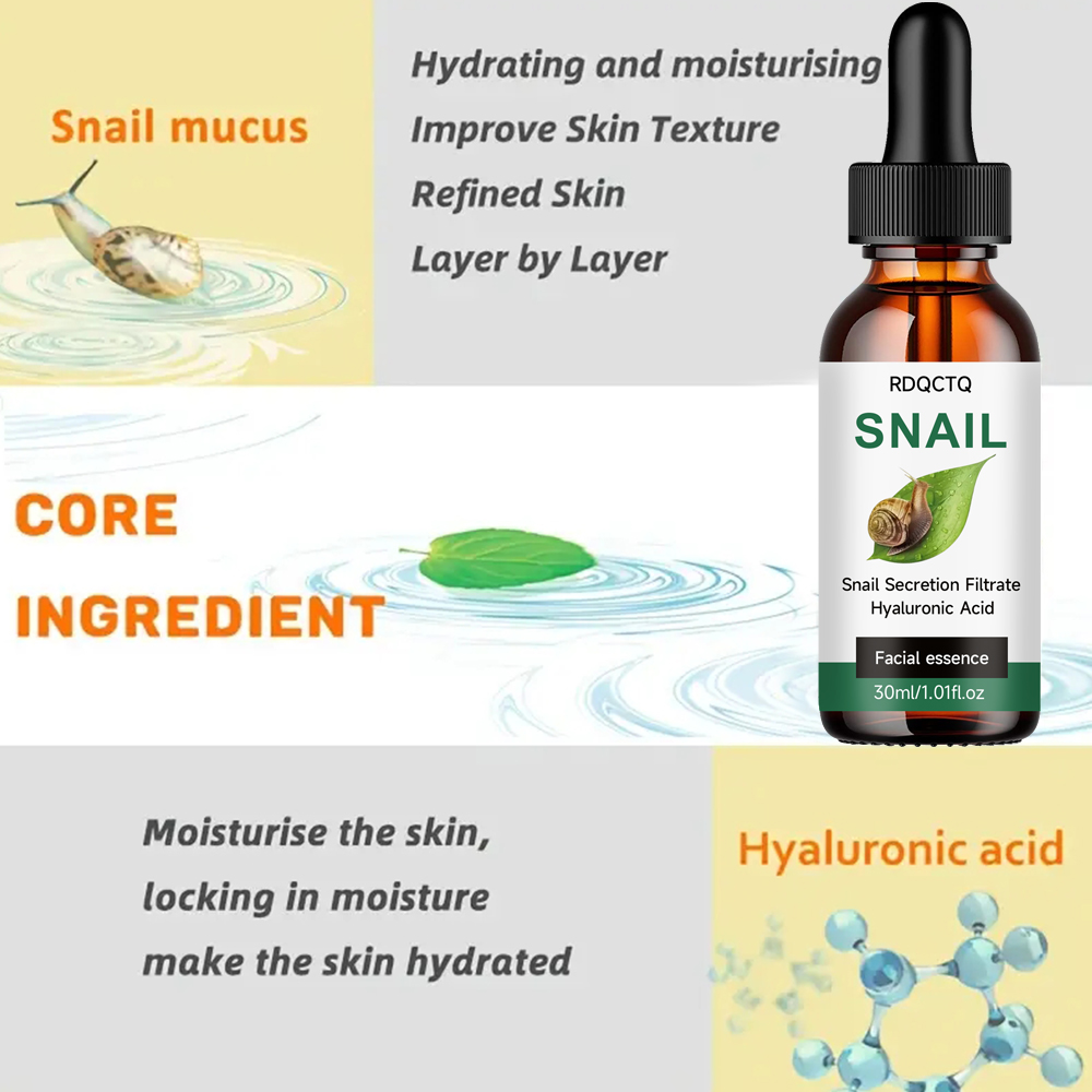 RDQCTQ 달팽이 점액 페이셜 에센스 – 다기능 수분 - Snail Mucin Essence 리뷰 및 가격