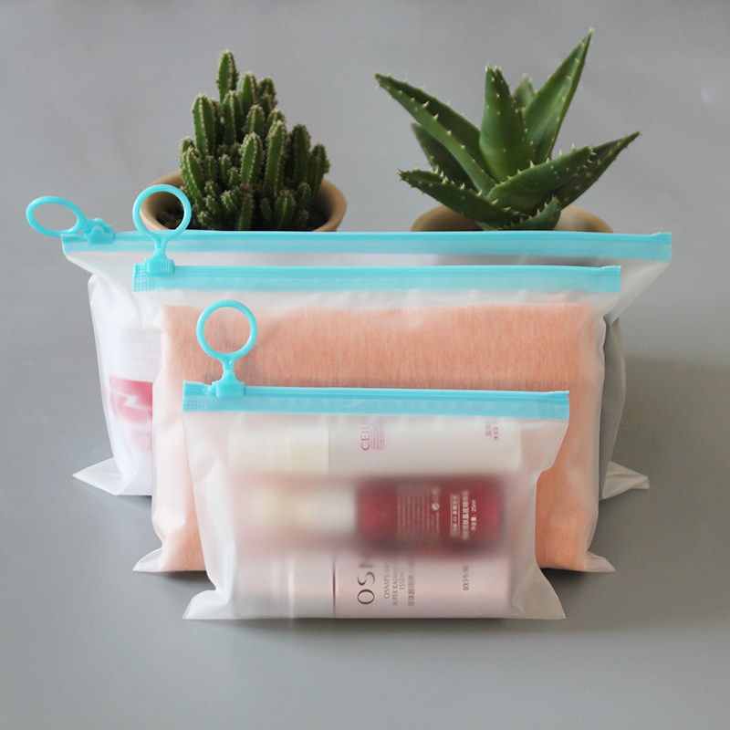 TETP 반투명 지퍼백 (파란색 손잡이 포함) - 스킨 - Skincare D'Alba 리뷰 및 가격
