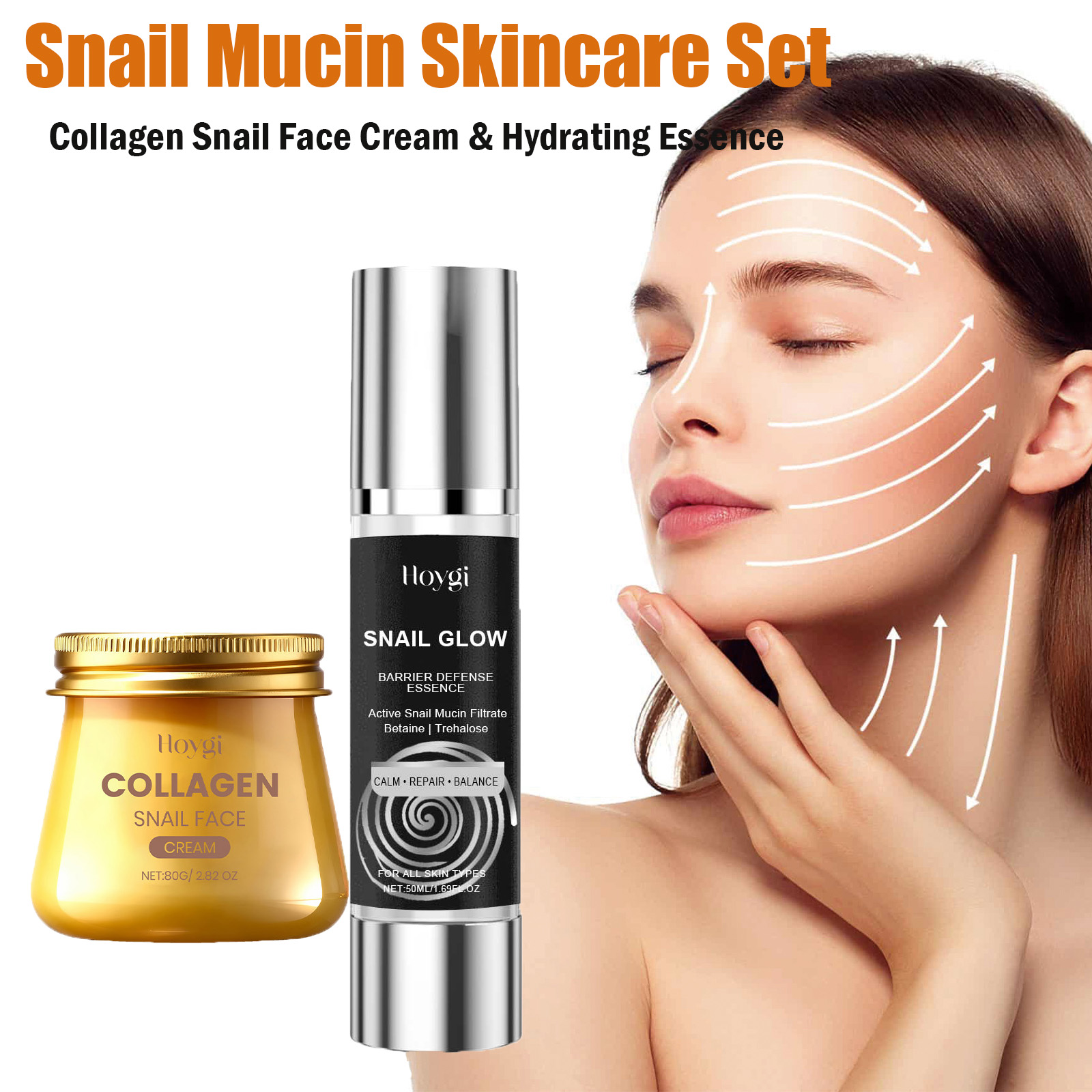 달팽이 점액 스킨케어 세트 콜라겐 달팽이 페이스 크림  - Snail Mucin Essence 리뷰 및 가격