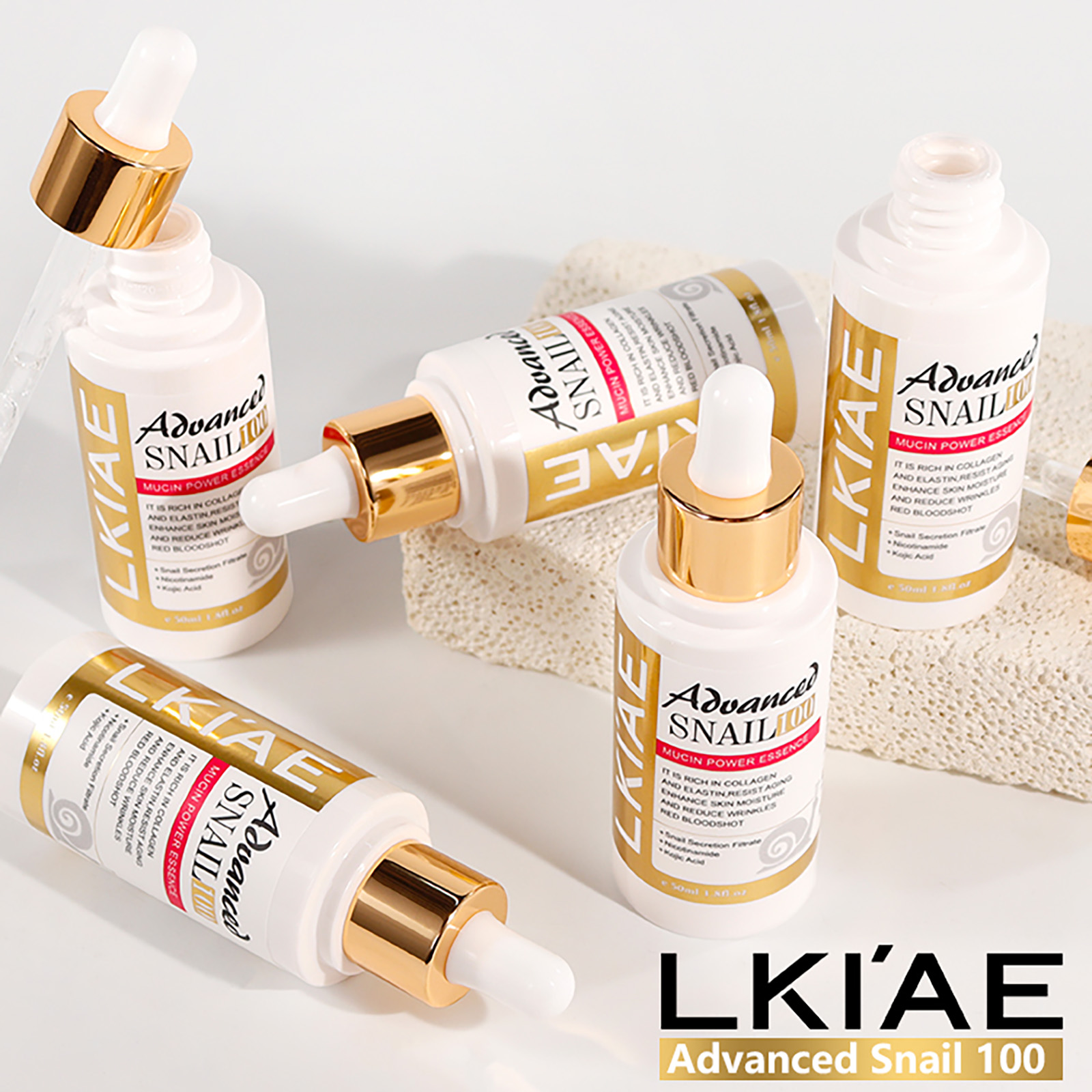LKIAE 어드밴스드 스네일 뮤신 여성 에센스, 브라이 - Snail Mucin Essence 리뷰 및 가격