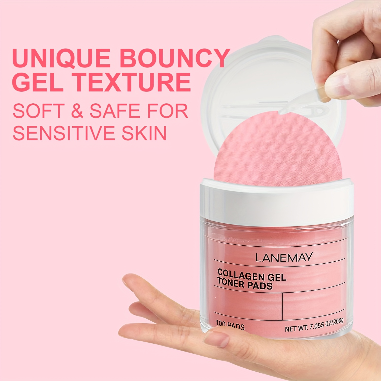 100 패드 콜라겐 젤 토너 패드 - 모공과 불순물을  - Skincare Glad2Glow 리뷰 및 가격